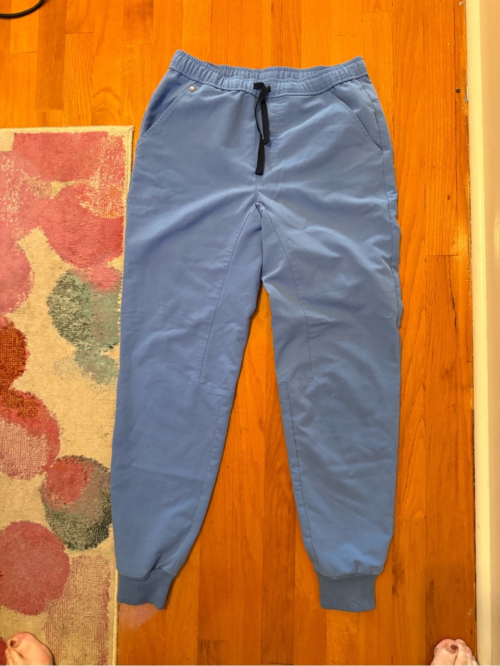 Figs Light Blue Men's Joggers with Drawstring Waist